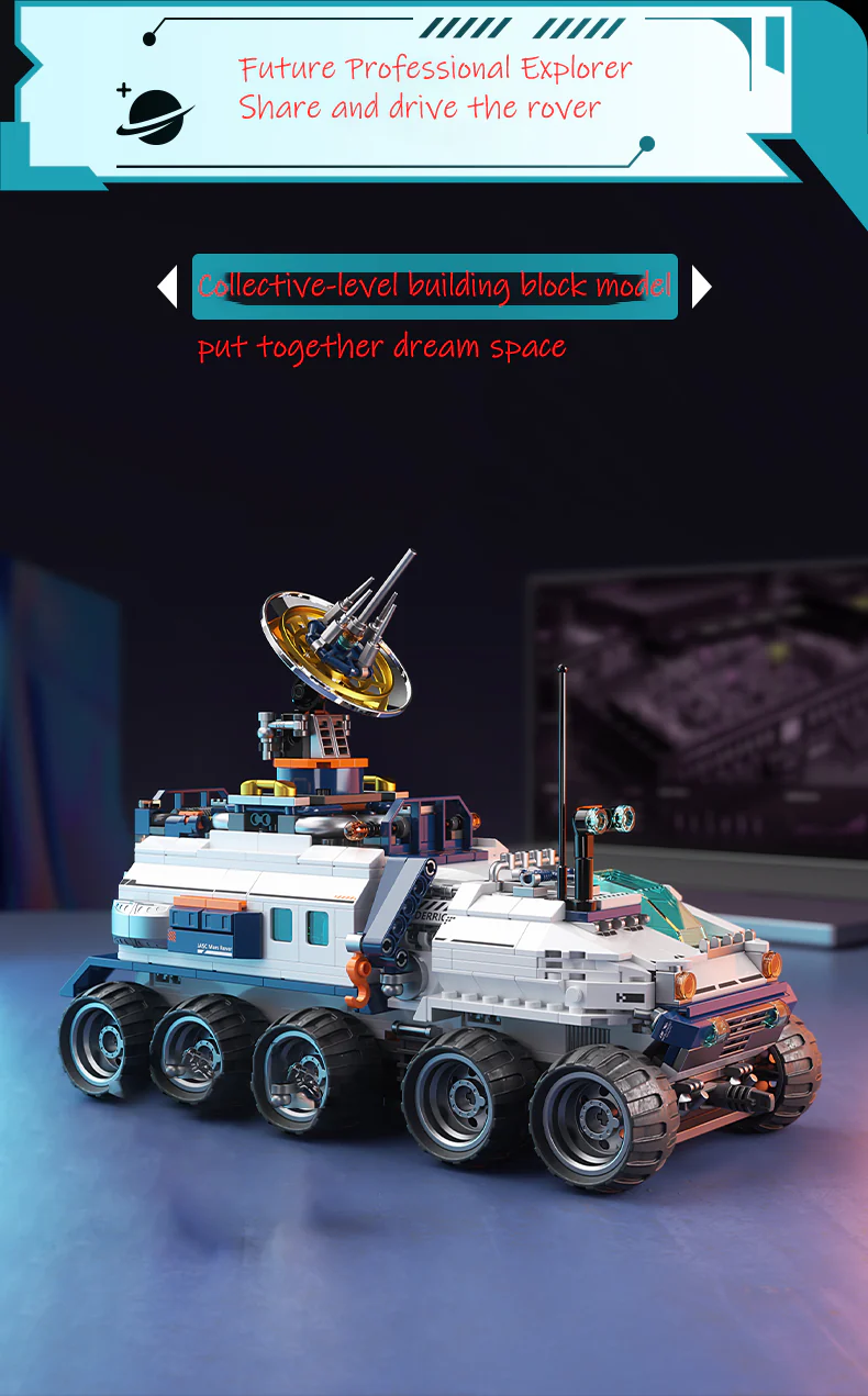 Dawn Interplanetary Rover Collectible Building Blocks - Image 8