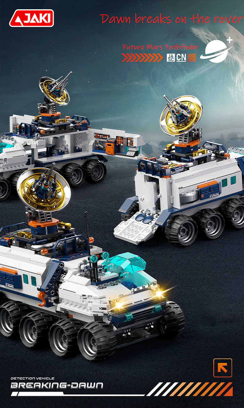 Dawn Interplanetary Rover Collectible Building Blocks - Image 9