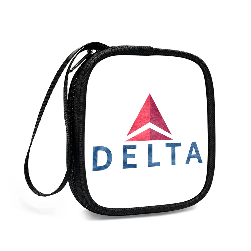 Delta Airlines (Delta Air Lines) Designed Portable Headphone Bag - Image 3