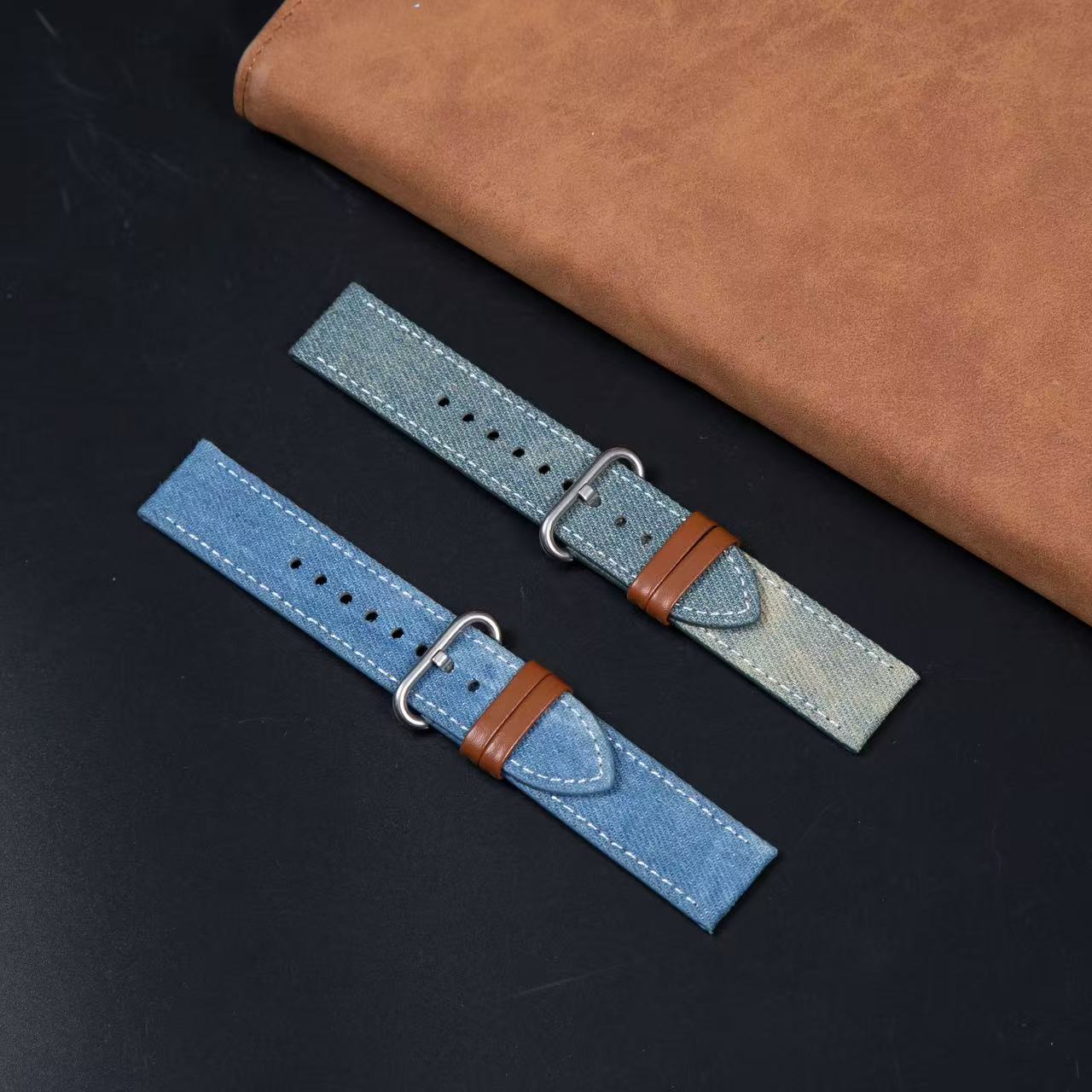 Denim Strap for Apple Watch Band Sport Wristband - Image 4