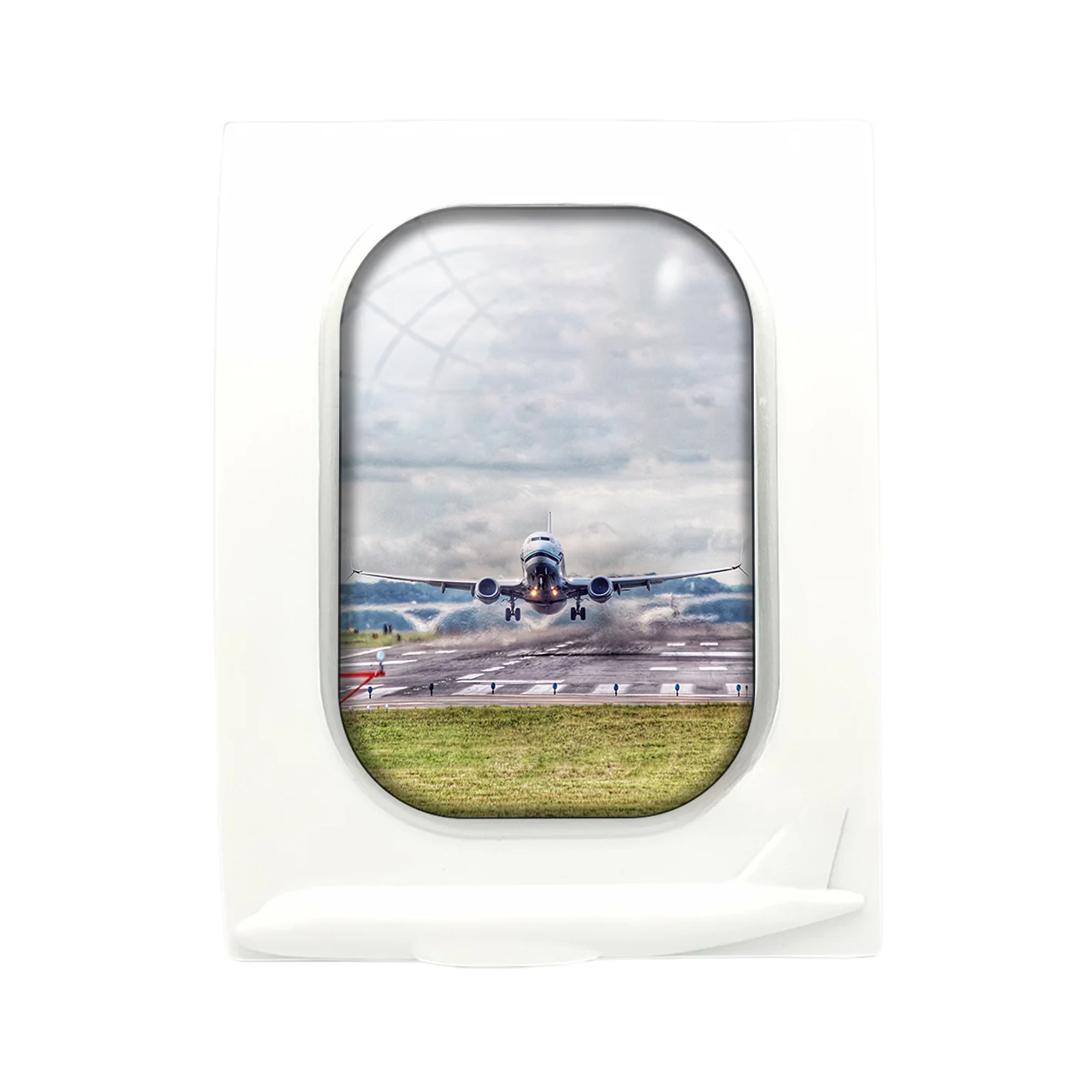 Departing Boeing 737 Designed Airplane Window Photo Frame - Image 4