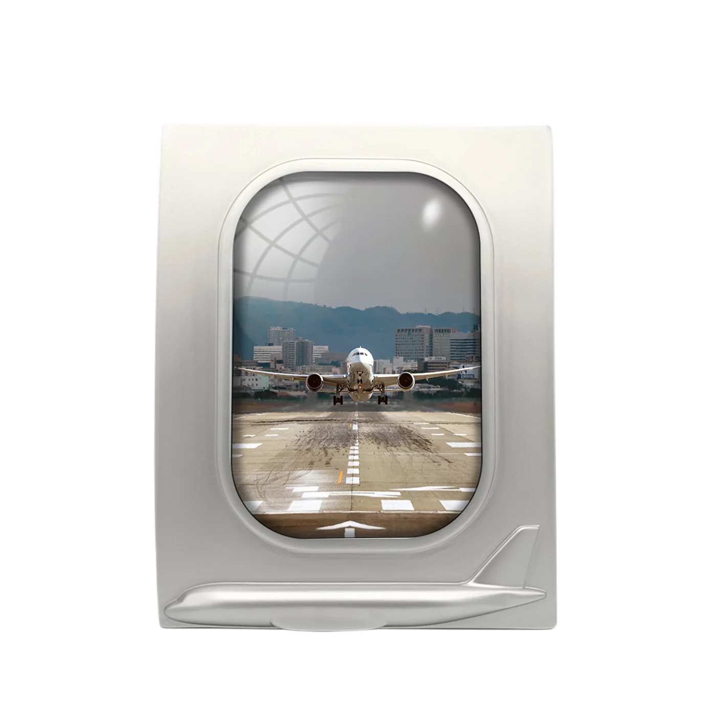 Departing Boeing 787 Dreamliner Designed Airplane Window Photo Frame - Image 2