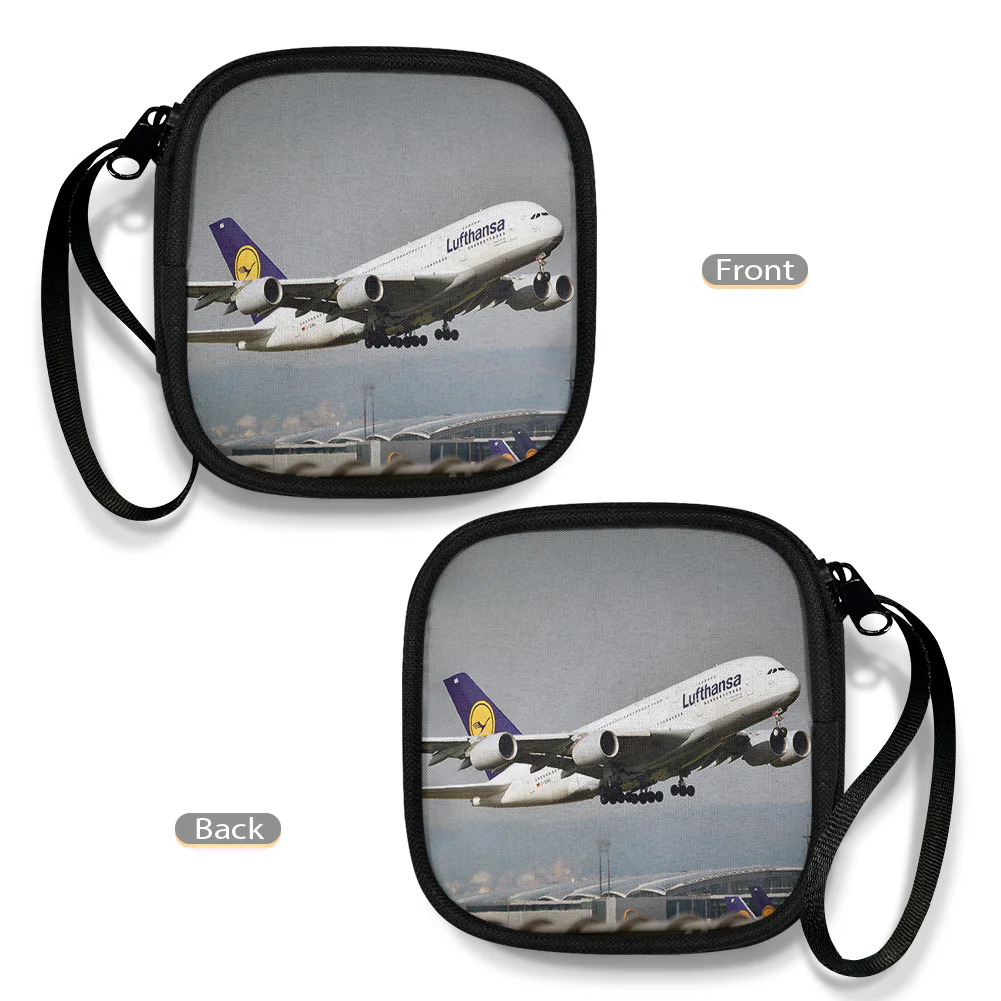 Departing Lufthansa's A380 Designed Portable Headphone Bag - Image 4