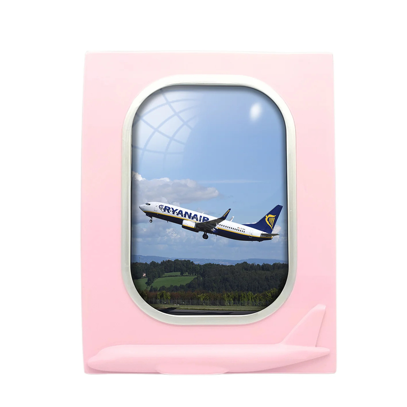 Departing Ryanair's Boeing 737 Designed Airplane Window Photo Frame - Image 3