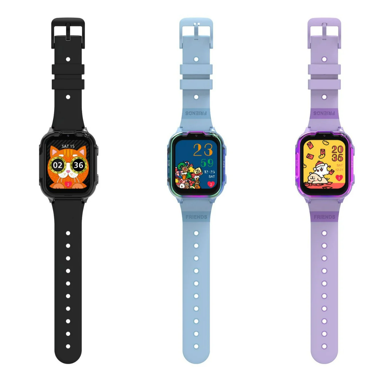 DH20 Children's Smart Watch: Full Netcom 4G, Video Calls, GPS Tracking & SIM Card Support for Students - Image 4