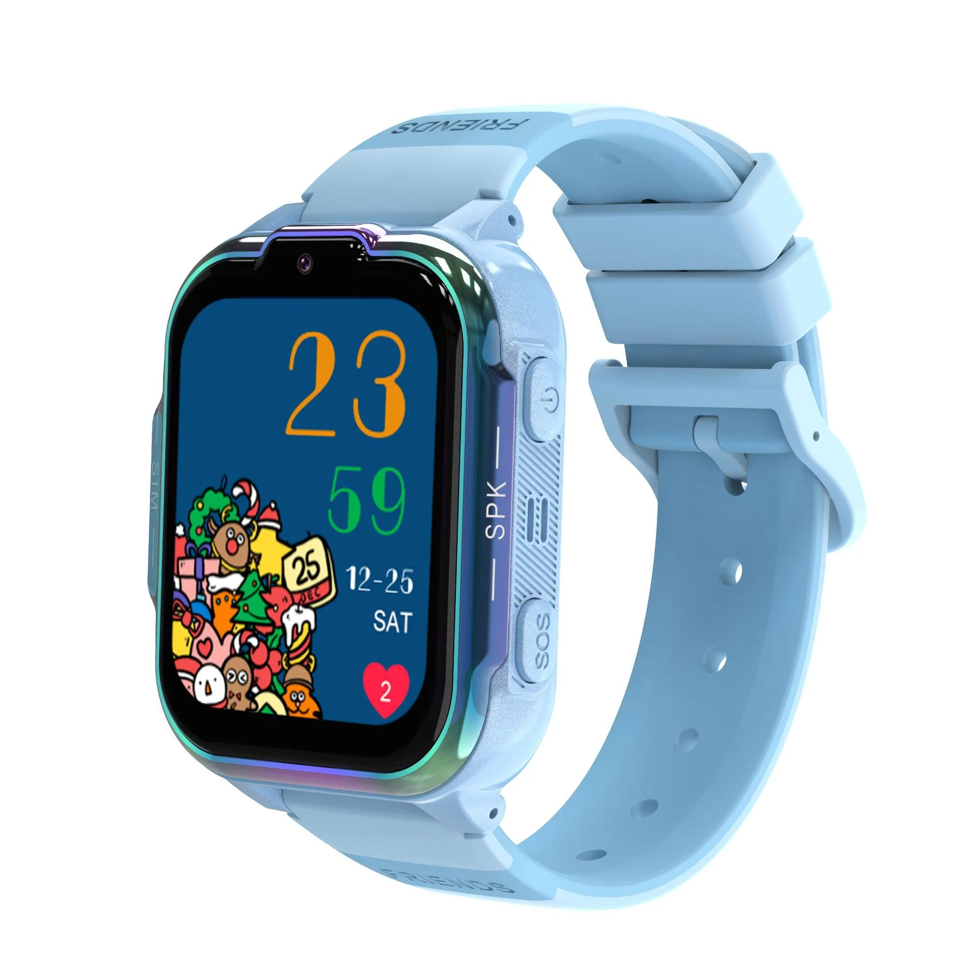 DH20 Children's Smart Watch: Full Netcom 4G, Video Calls, GPS Tracking & SIM Card Support for Students - Image 5
