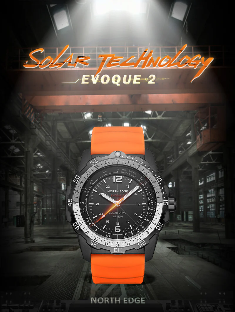 Digital Military Waterproof 50M Sport Wristwatches Solar Men's Watch - Image 5