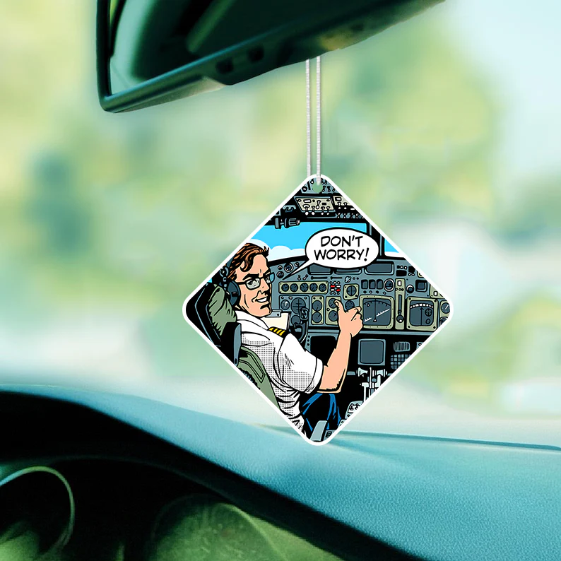 Don't Worry Thumb Up Captain Designed Car Air Fresheners