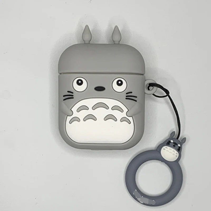 Dragon Cat Designed AirPods Protective Cover: Cute Cartoon Silicone Soft Shell