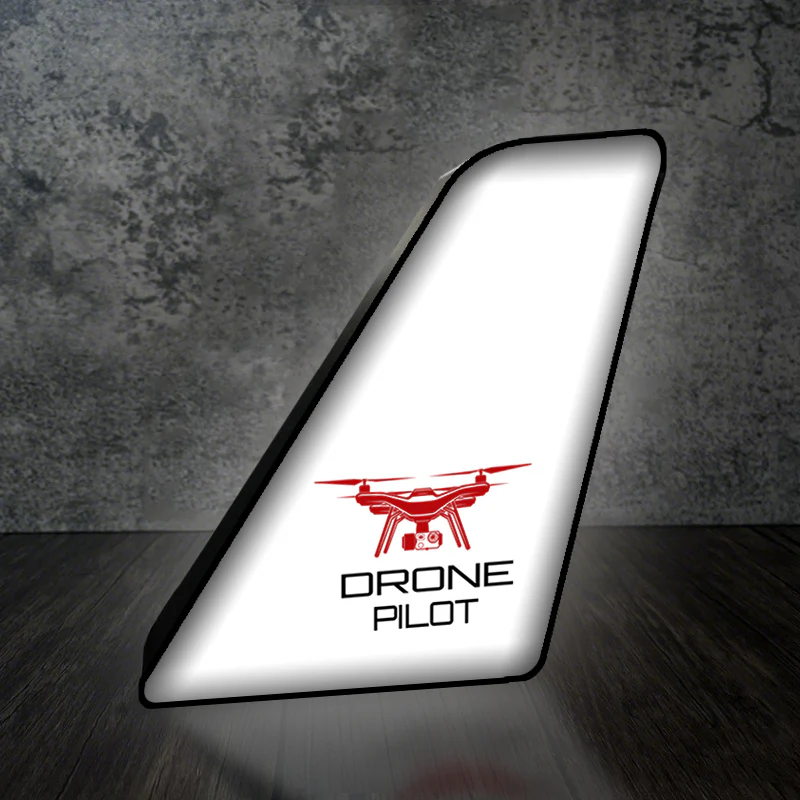 Drone Pilot Designed Led Aircraft Tail & 3D Lamp - Image 2