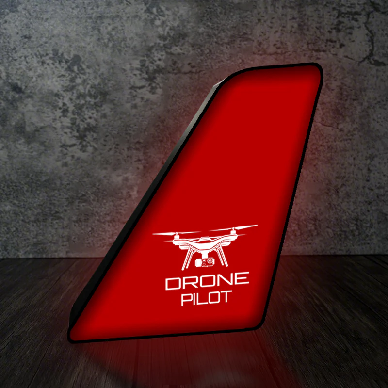 Drone Pilot Designed Led Aircraft Tail & 3D Lamp - Image 4