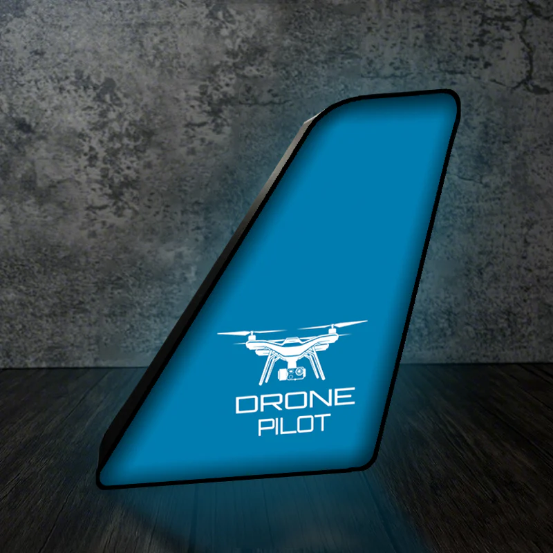 Drone Pilot Designed Led Aircraft Tail & 3D Lamp - Image 6