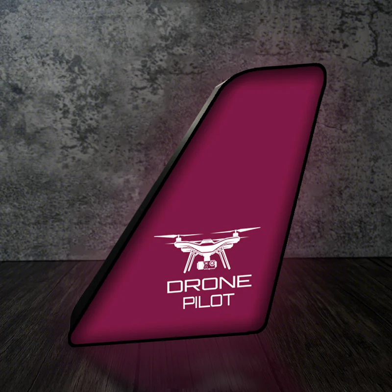 Drone Pilot Designed Led Aircraft Tail & 3D Lamp - Image 9