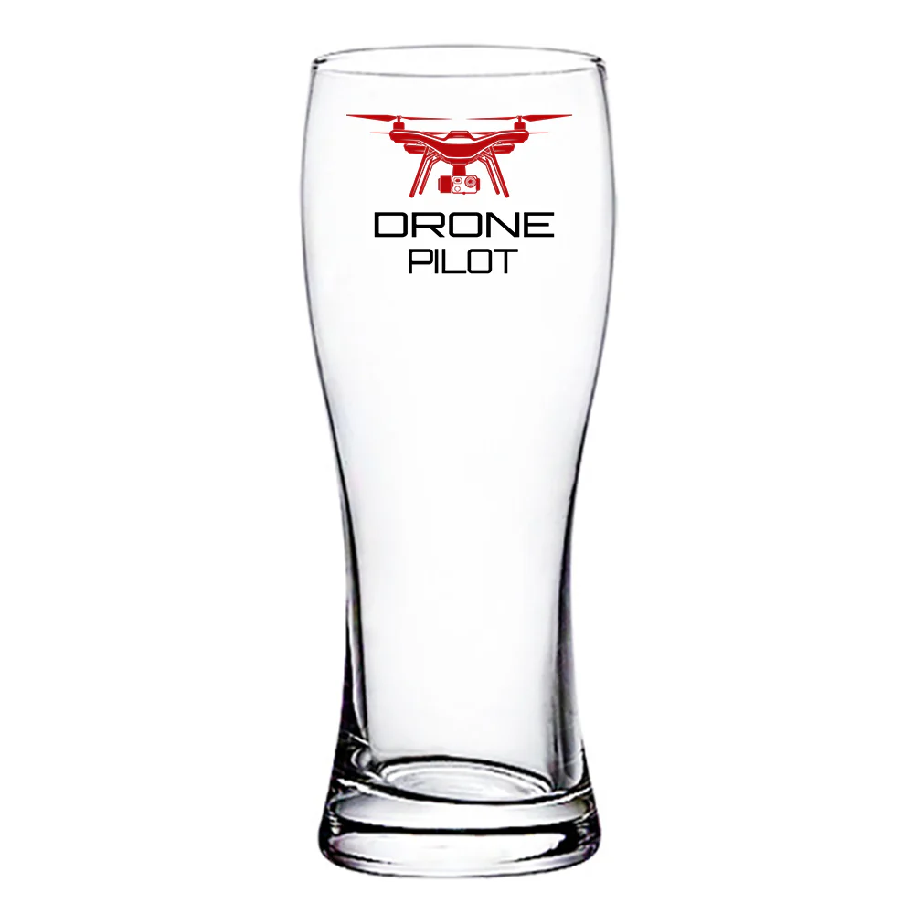 Drone Pilot Designed Pilsner Beer Glasses - Image 2