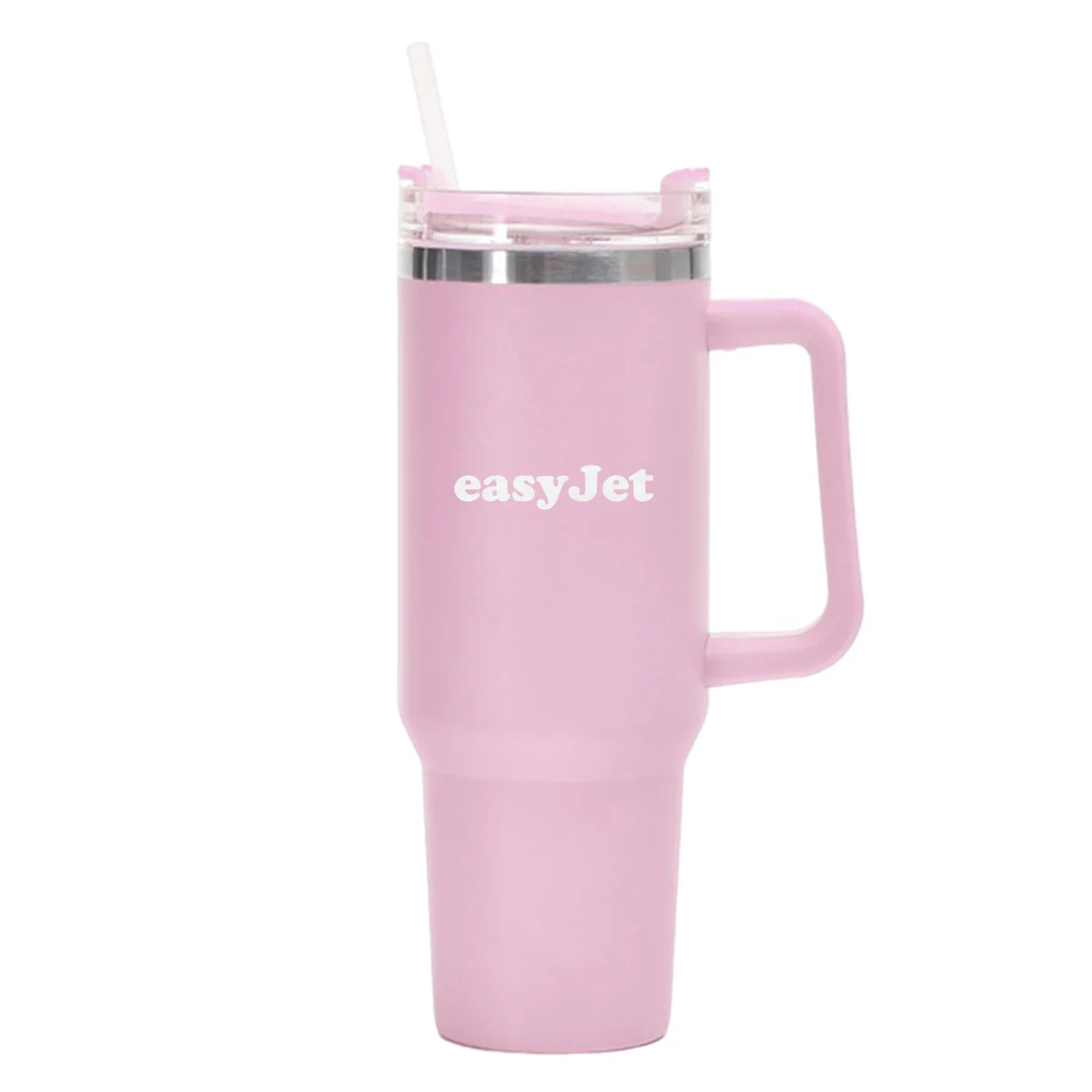 EasyJet Airlines Designed 40oz Stainless Steel Car Mug With Holder - Image 16