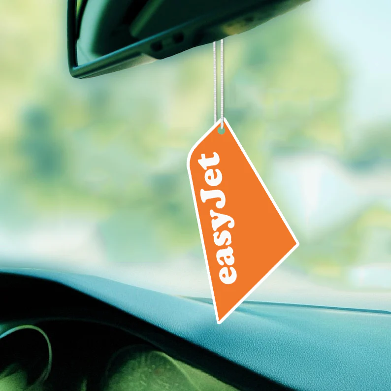 Easyjet Airlines Designed Car Air Fresheners