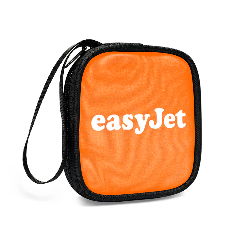 EasyJet Airlines Designed Portable Headphone Bag - Image 3