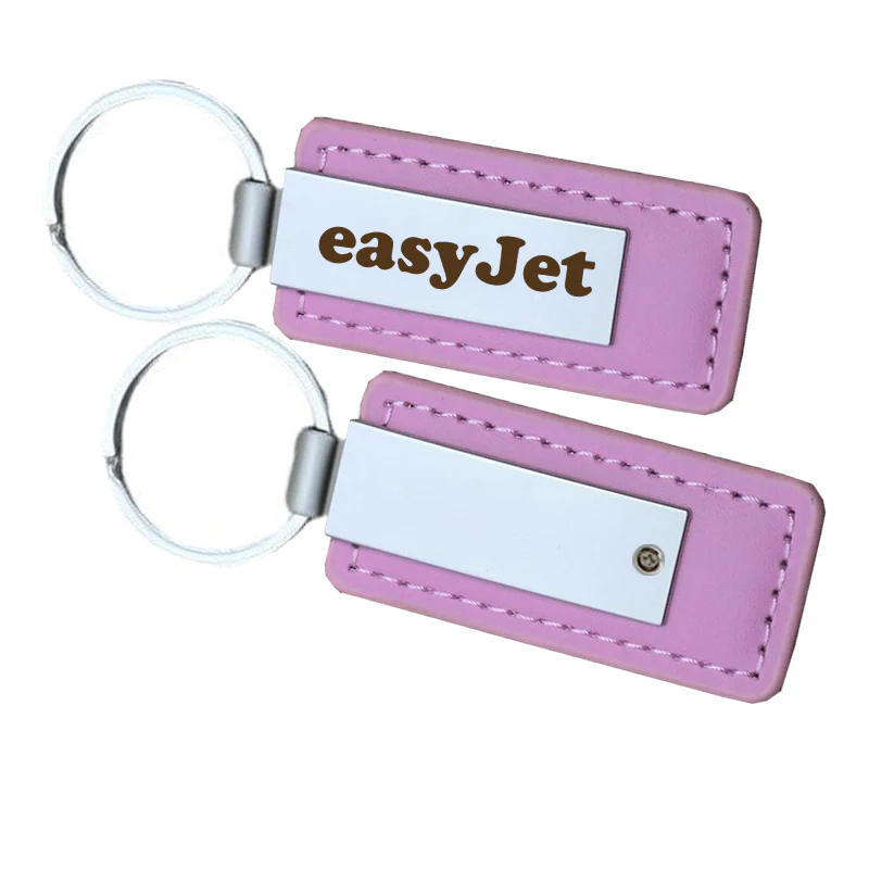 EasyJet Airlines Faux Leather Key Chains - Image 6