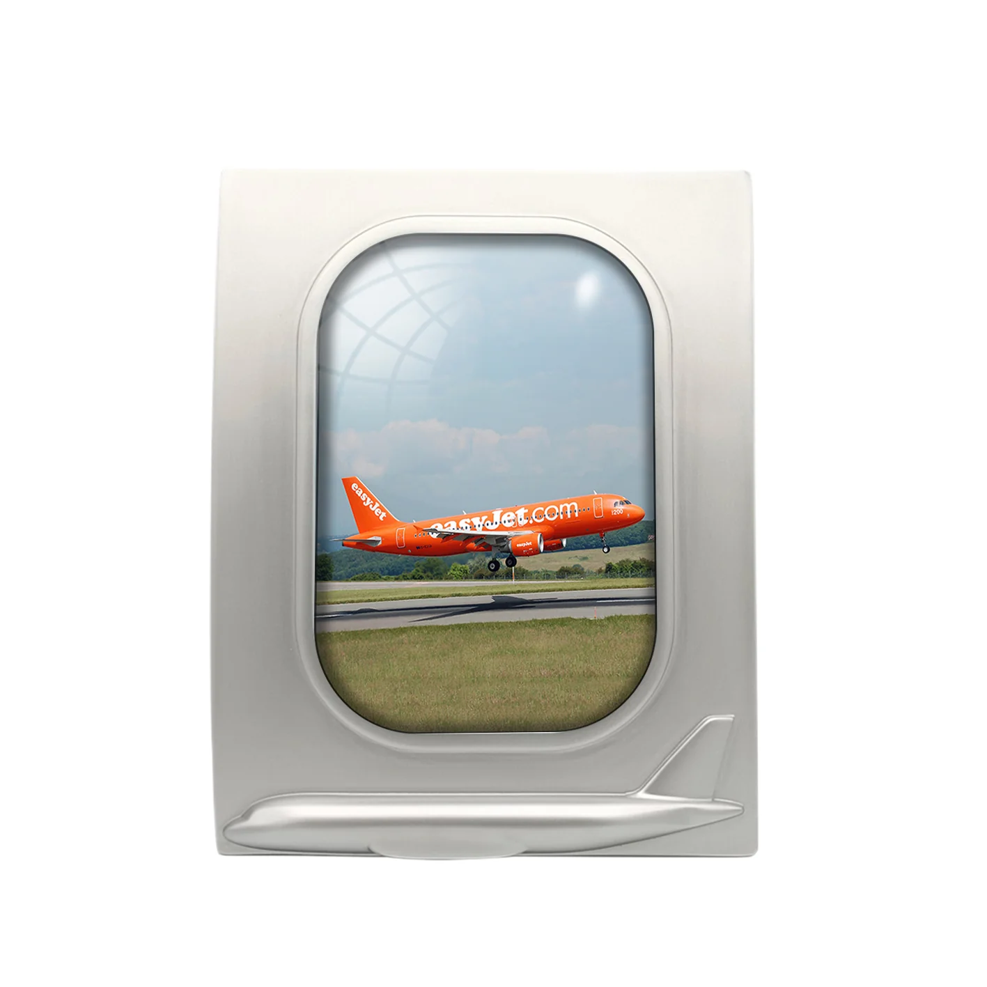 EasyJet's 200th Aircraft Designed Airplane Window Photo Frame - Image 2