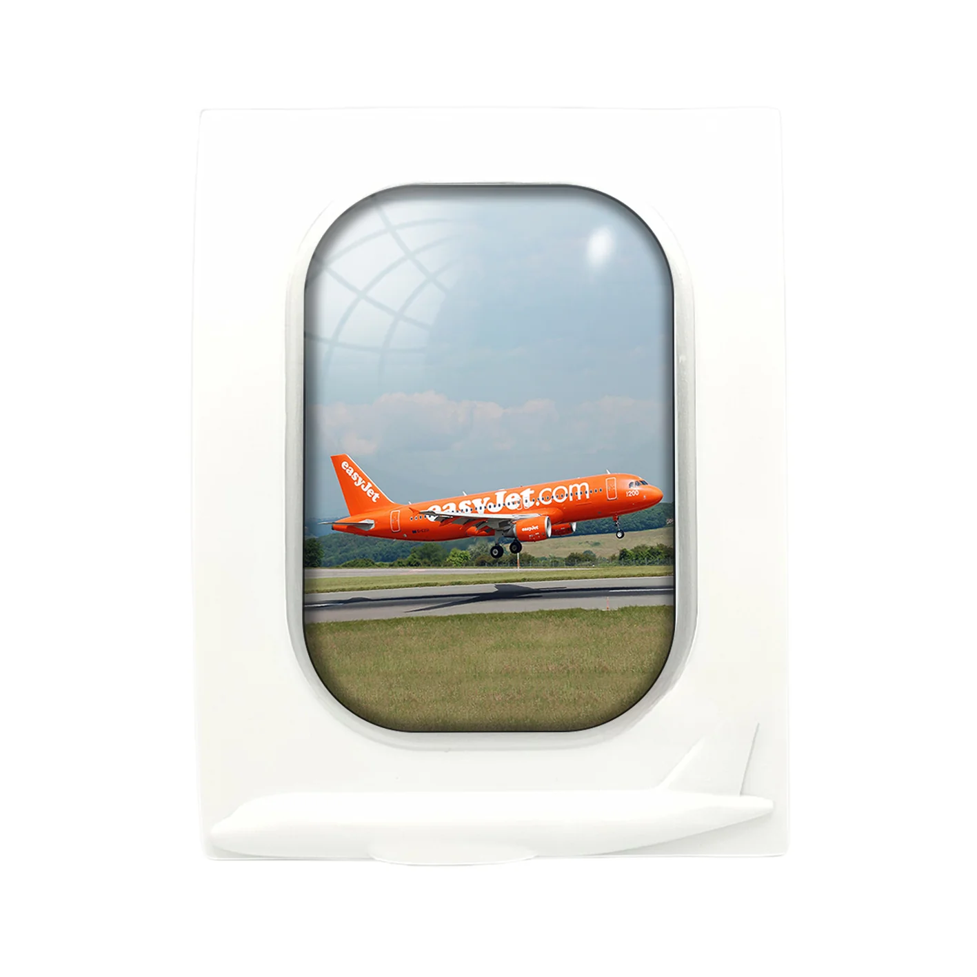 EasyJet's 200th Aircraft Designed Airplane Window Photo Frame - Image 4