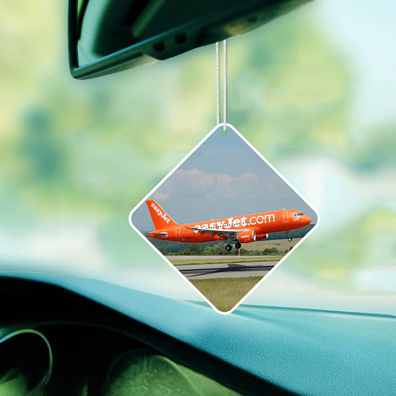 EasyJet's 200th Aircraft Designed Car Air Fresheners