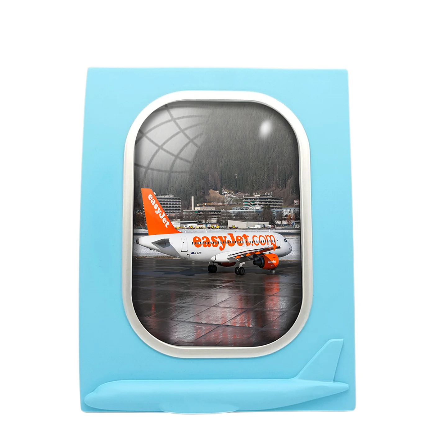 Easyjet's A320 Designed Airplane Window Photo Frame
