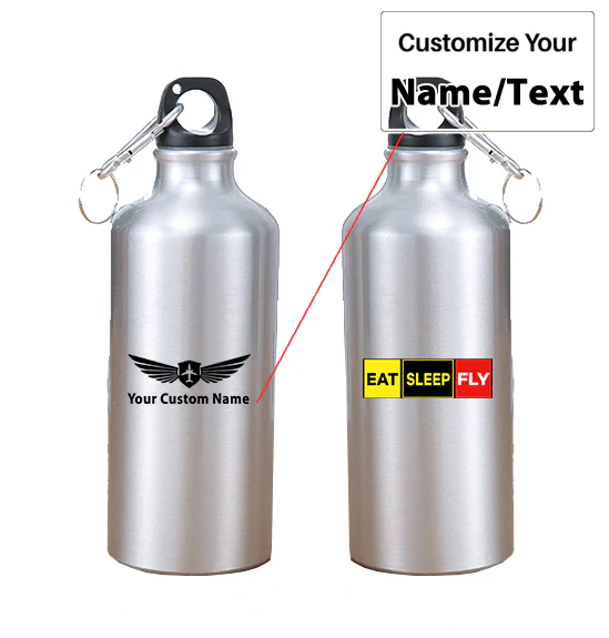 Eat Sleep Fly (Colourful) Designed Thermoses