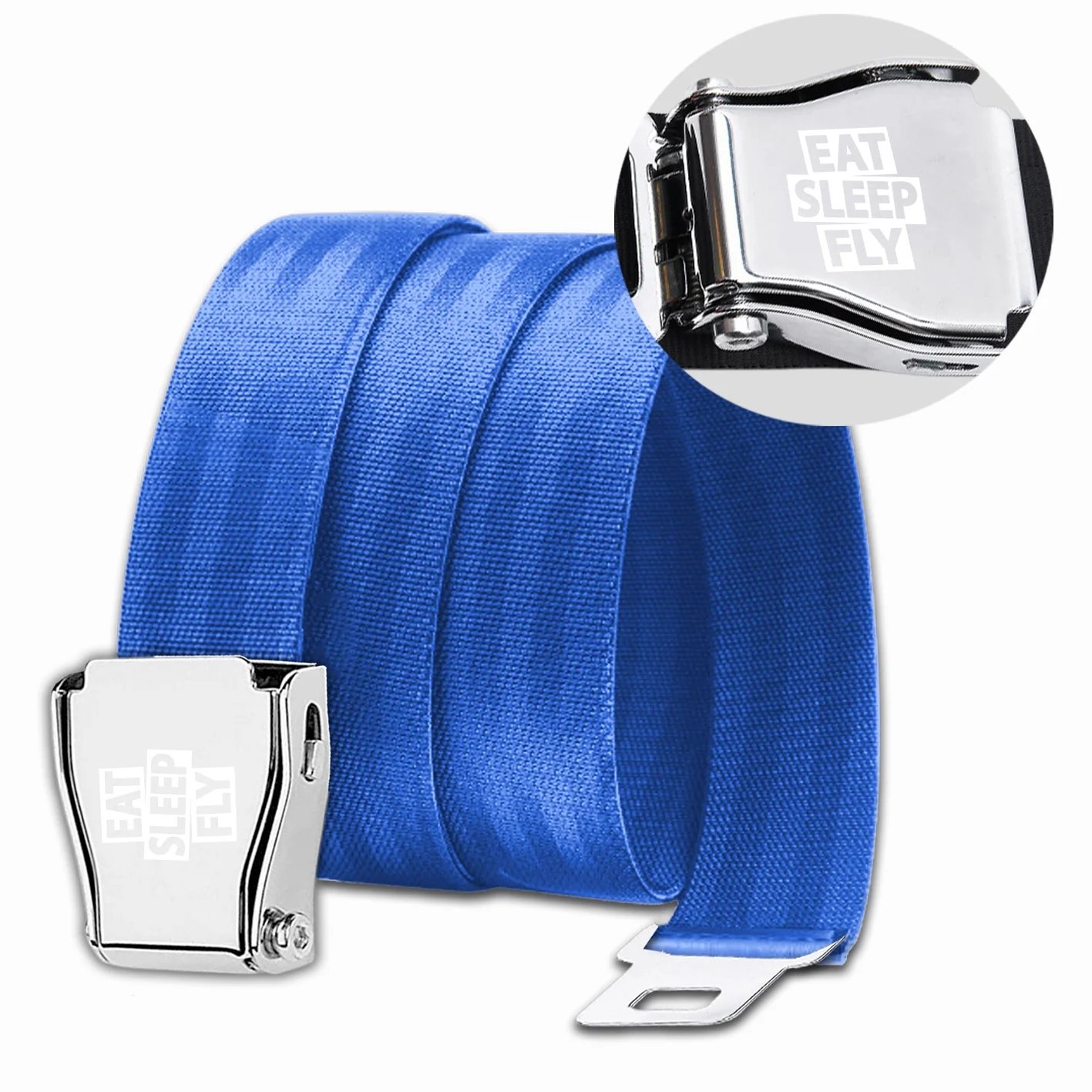 Eat Sleep Fly Designed Fashion Airplane Seat Belts - Image 21
