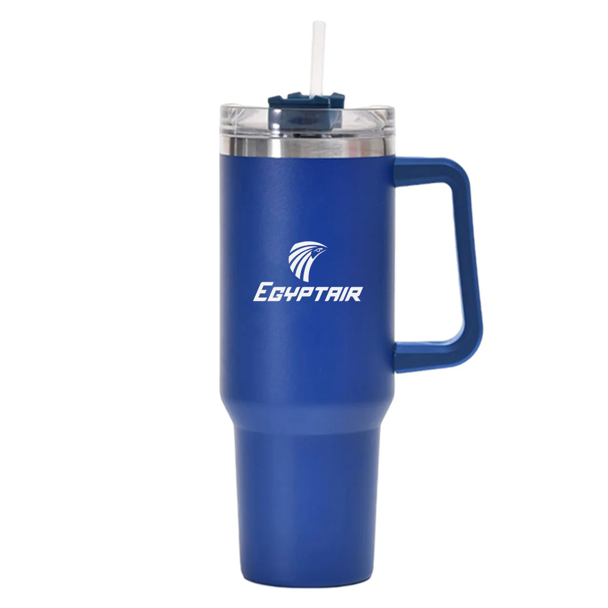 Egyptair Airlines Designed 40oz Stainless Steel Car Mug With Holder - Image 4