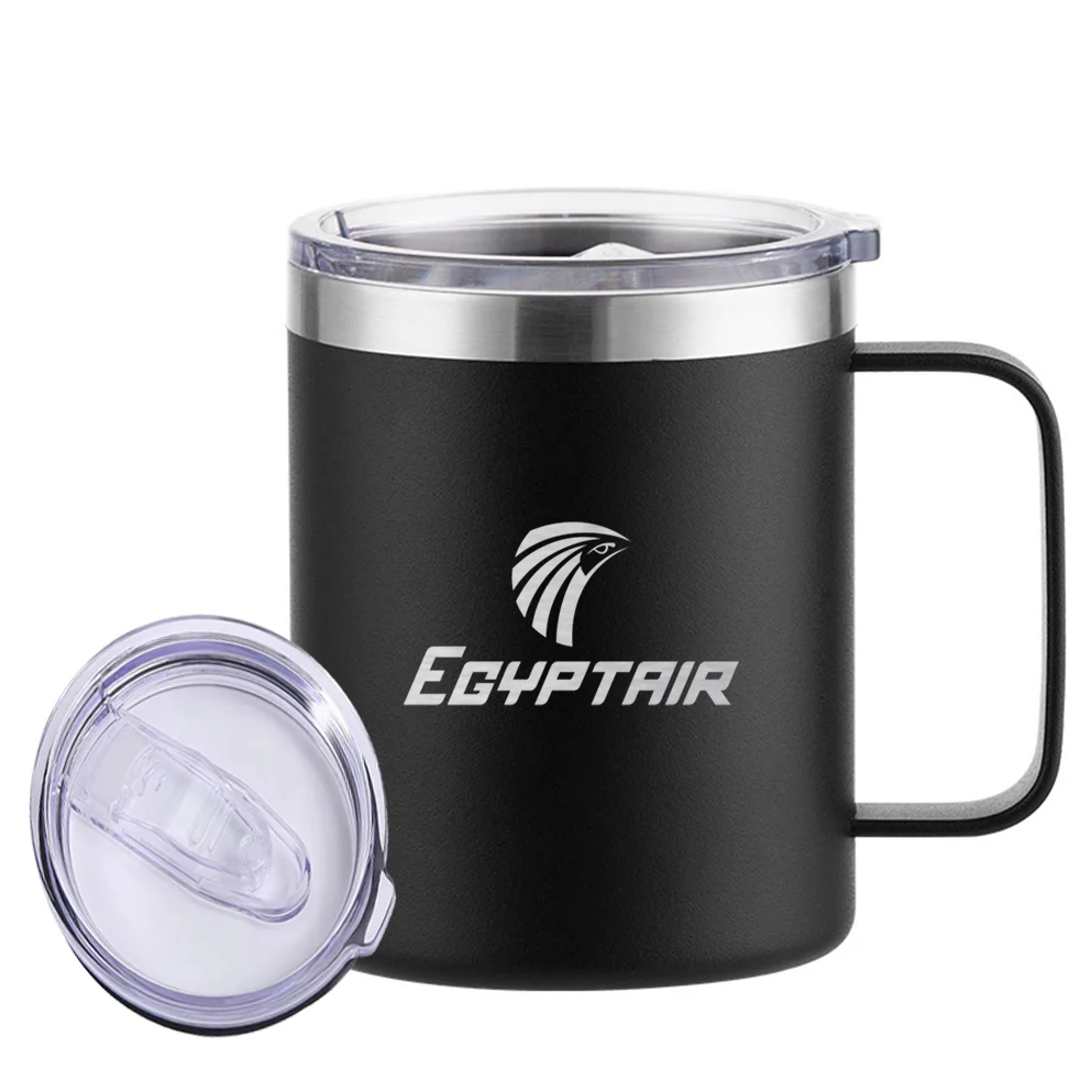 Egyptair Airlines Designed Stainless Steel Laser Engraved Mugs - Image 2