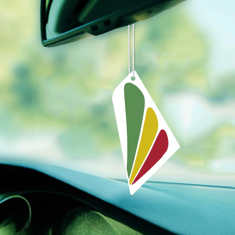 Ethiopian Airlines Designed Car Air Fresheners