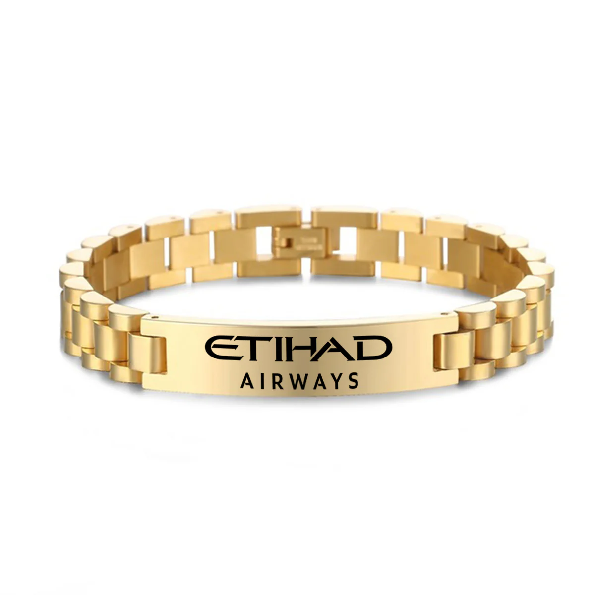 Etihad Airways Airlines Designed Stainless Steel Chain Bracelets - Image 4