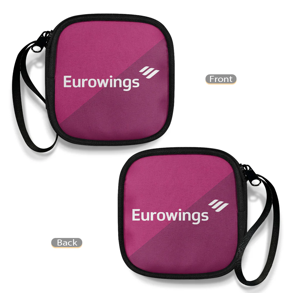 Eurowings Airlines Designed Portable Headphone Bag - Image 4