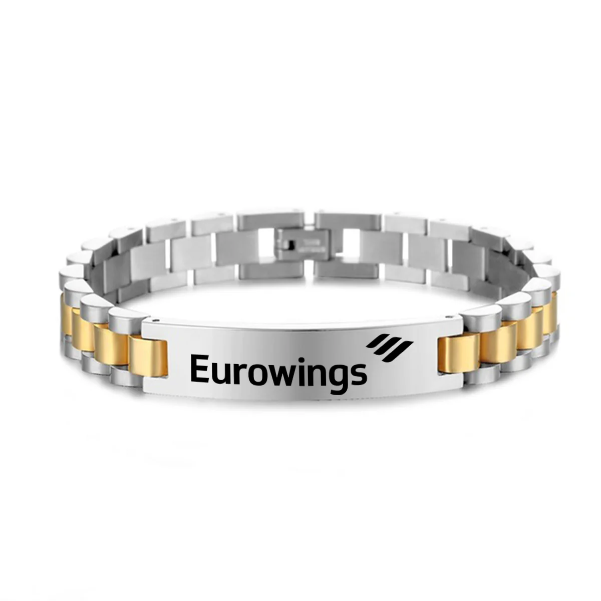 Eurowings Airlines Designed Stainless Steel Chain Bracelets - Image 3