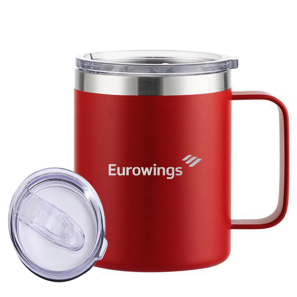 Eurowings Airlines Designed Stainless Steel Laser Engraved Mugs - Image 10