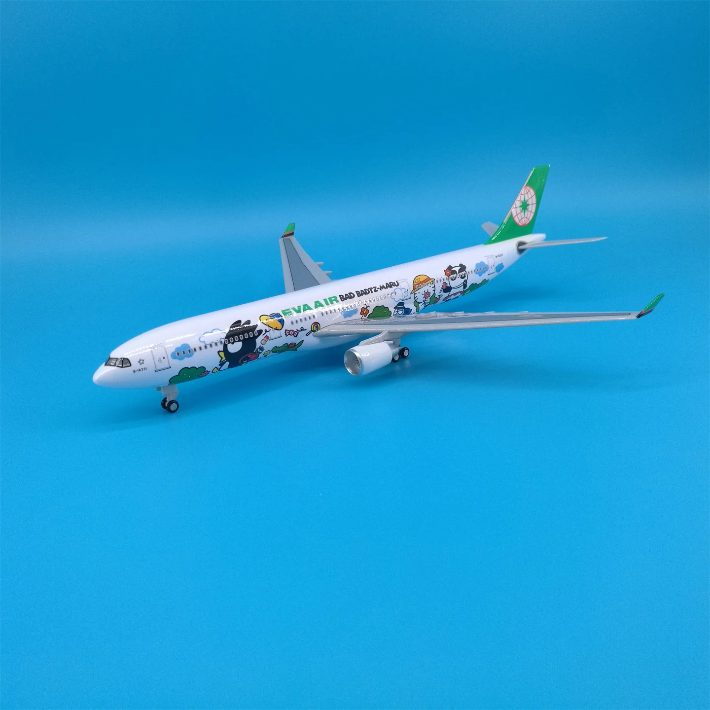 EVA Airways Airbus A330 Airplane Model (1/200 Scale - 30CM) - Image 13