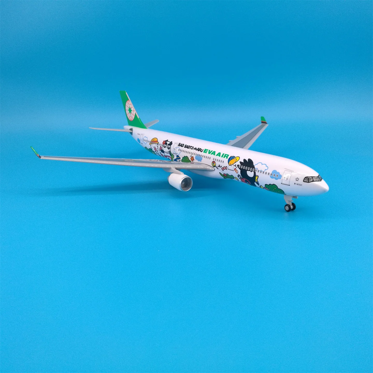 EVA Airways Airbus A330 Airplane Model (1/200 Scale - 30CM) - Image 14