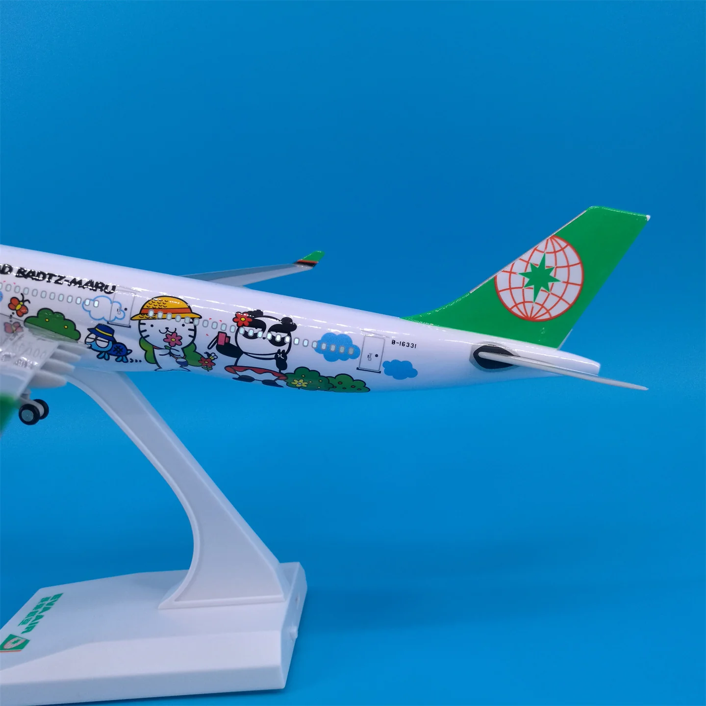 EVA Airways Airbus A330 Airplane Model (1/200 Scale - 30CM) - Image 4