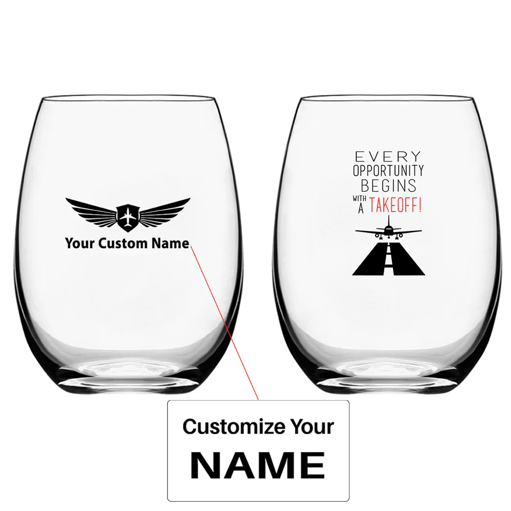 Every Opportunity Designed Water & Drink Glasses