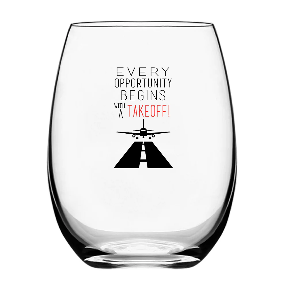 Every Opportunity Designed Water & Drink Glasses - Image 2