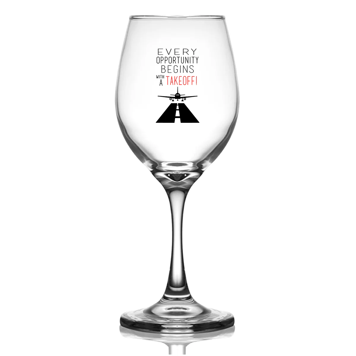 Every Opportunity Designed Wine Glasses - Image 2