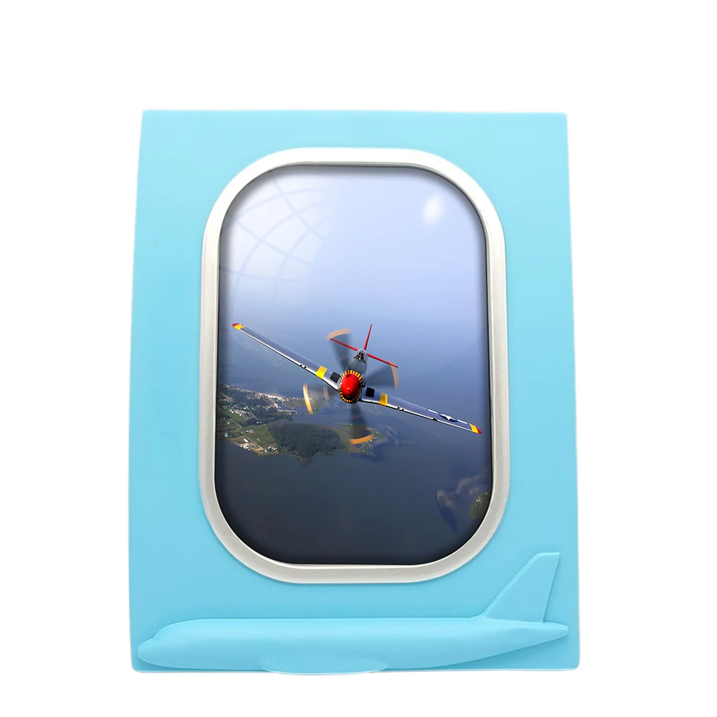 Face to Face Amazing Propeller Designed Airplane Window Photo Frame