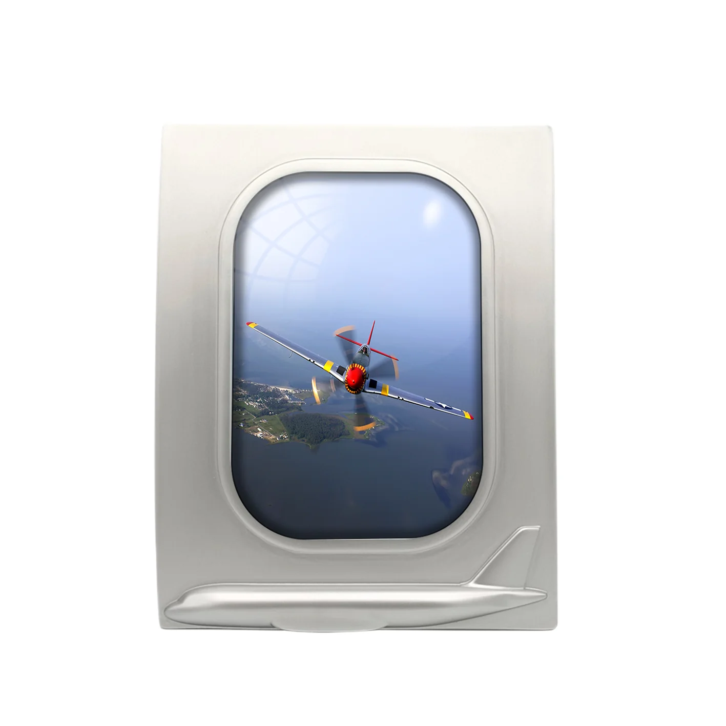Face to Face Amazing Propeller Designed Airplane Window Photo Frame - Image 2