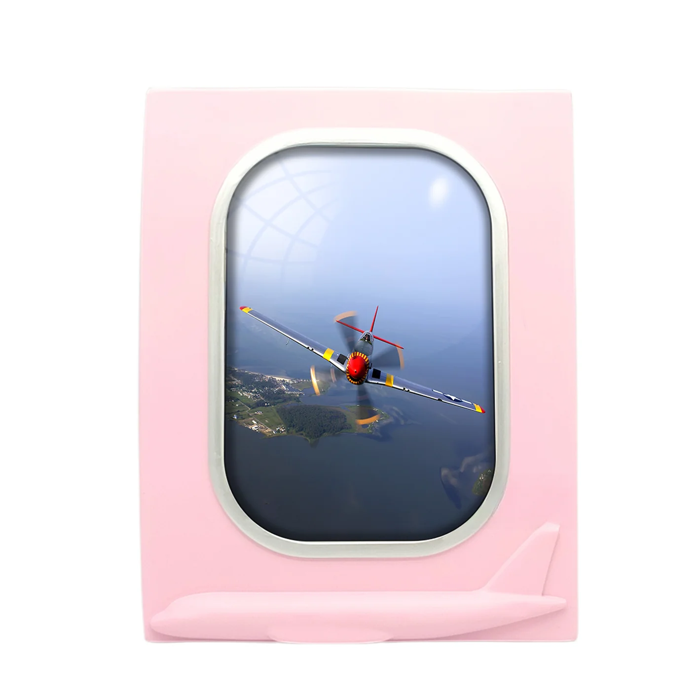 Face to Face Amazing Propeller Designed Airplane Window Photo Frame - Image 3