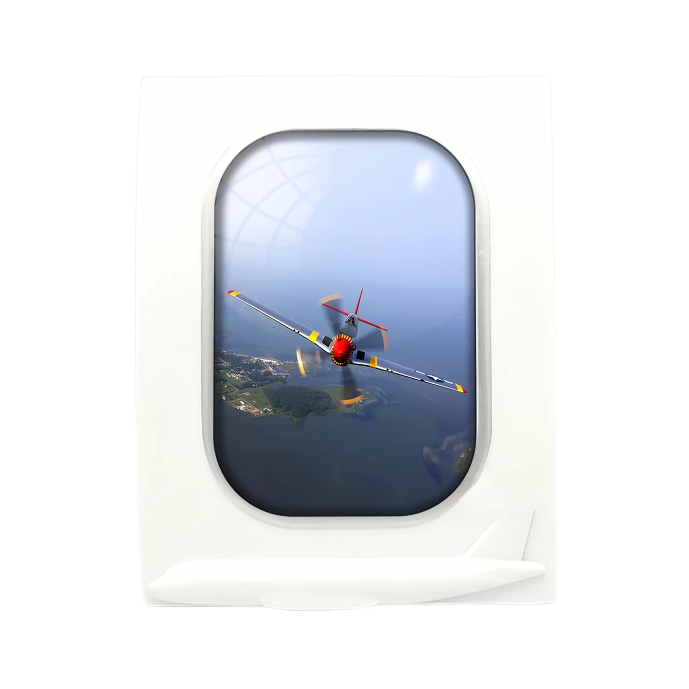 Face to Face Amazing Propeller Designed Airplane Window Photo Frame - Image 4