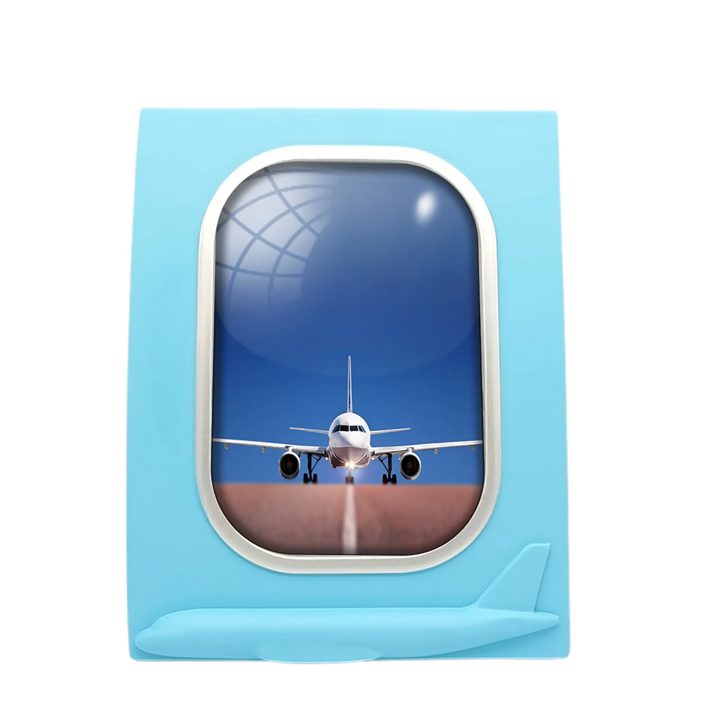 Face to Face with Airbus A320 Designed Airplane Window Photo Frame