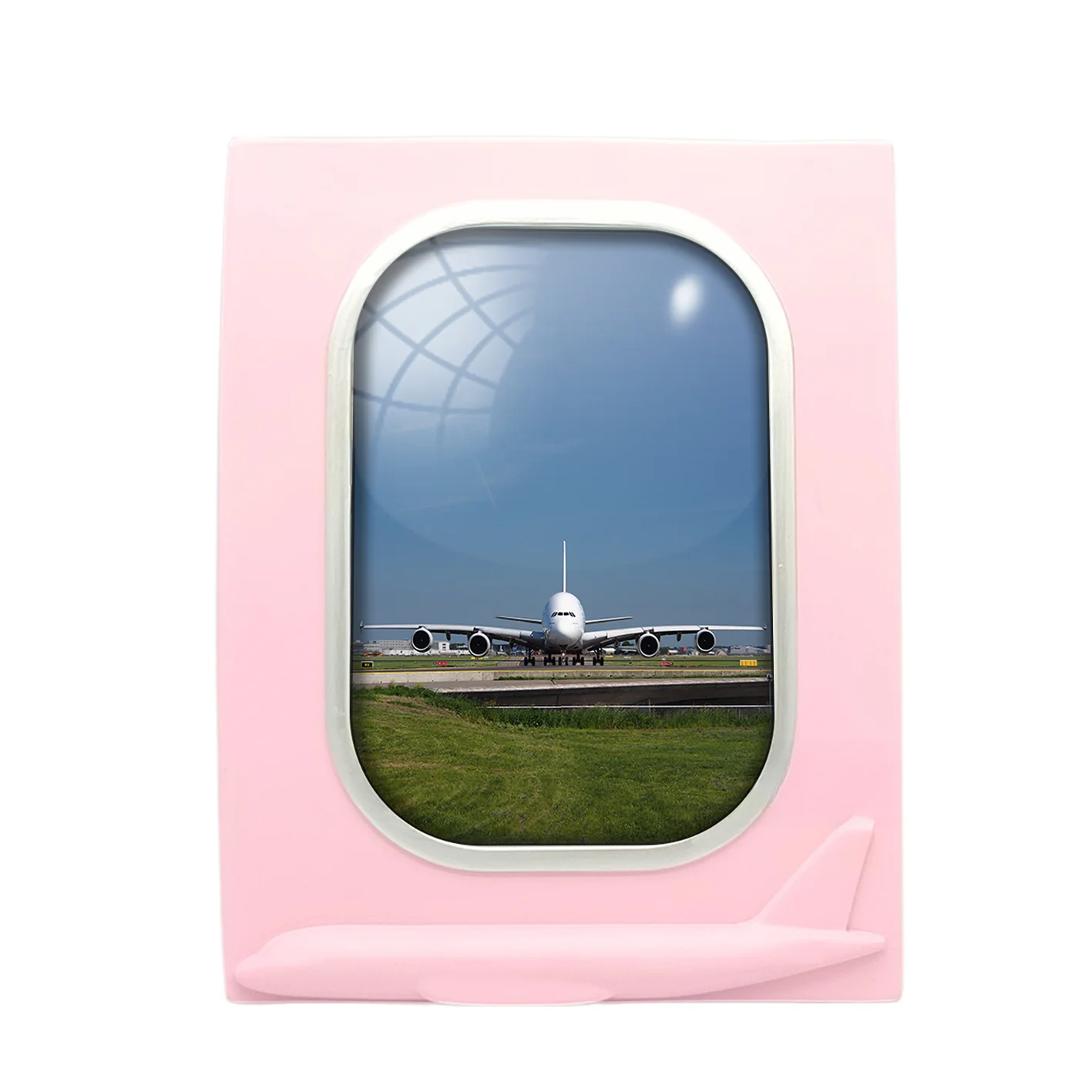 Face to Face with Airbus A380 Designed Airplane Window Photo Frame - Image 3