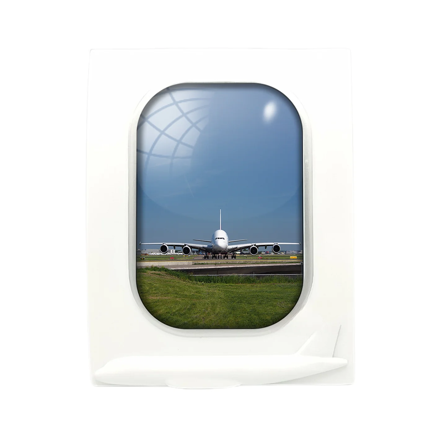 Face to Face with Airbus A380 Designed Airplane Window Photo Frame - Image 4