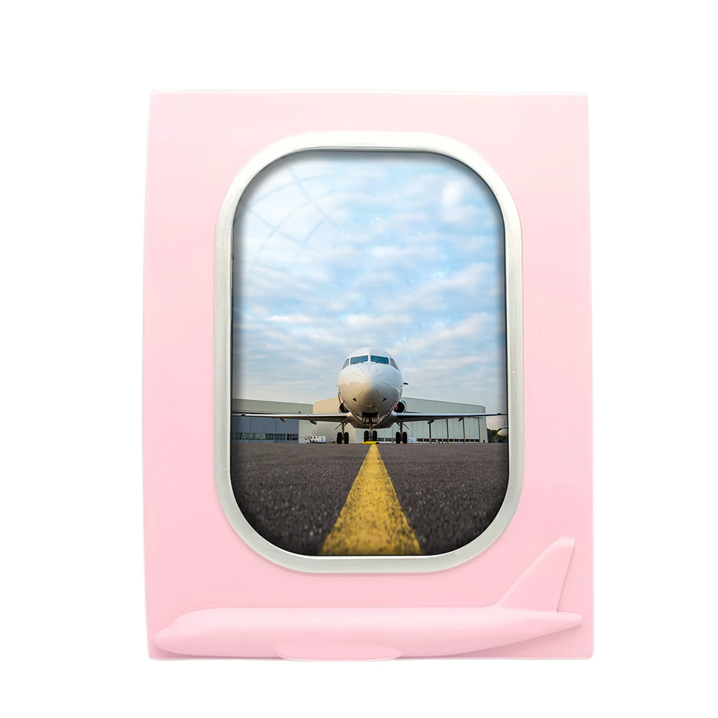 Face to Face with Beautiful Jet Designed Airplane Window Photo Frame - Image 3