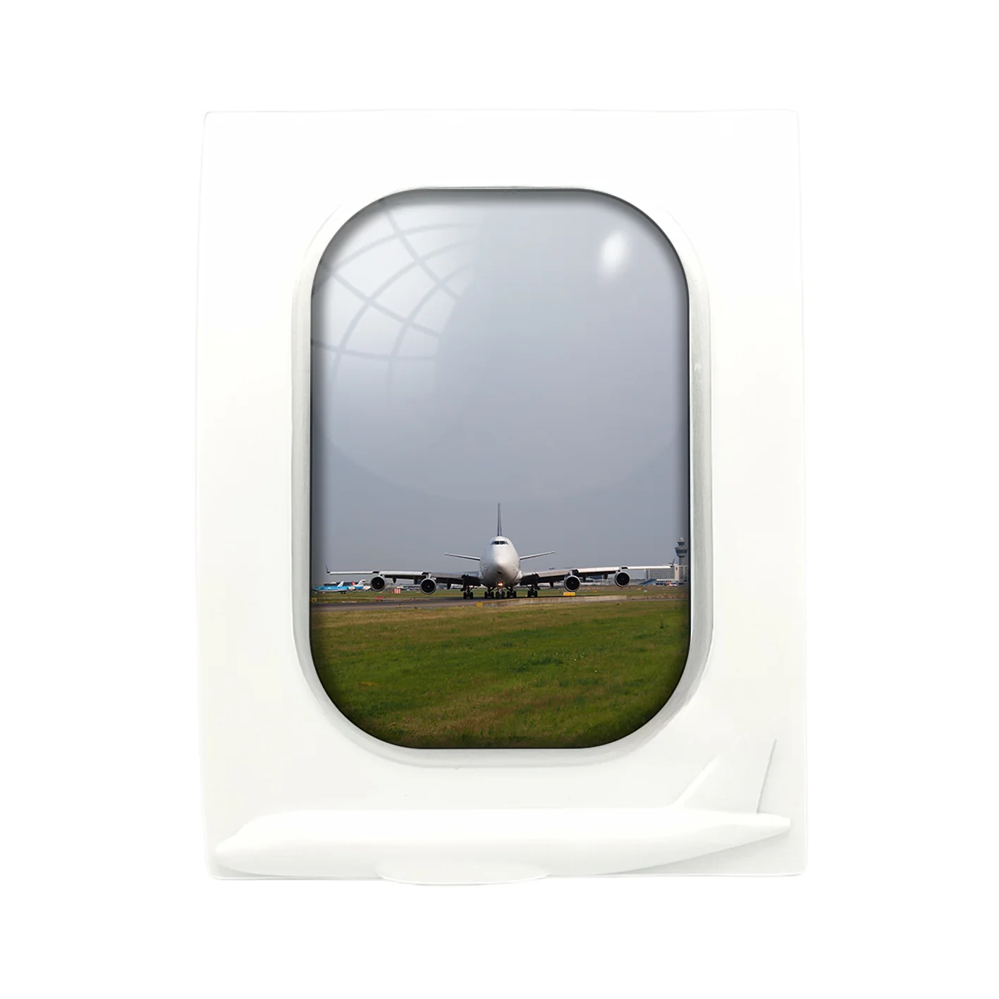 Face to Face with Boeing 747 Designed Airplane Window Photo Frame - Image 4